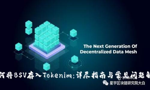 如何将BSV存入Tokenim：详尽指南与常见问题解答